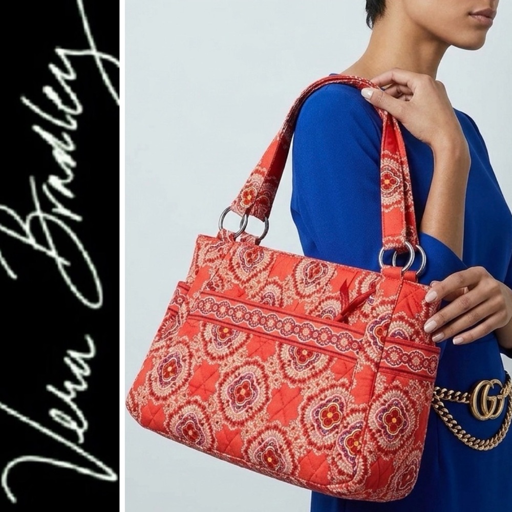 🆕 Vera Bradley Quilted Tote Bag - Picture 2 of 10